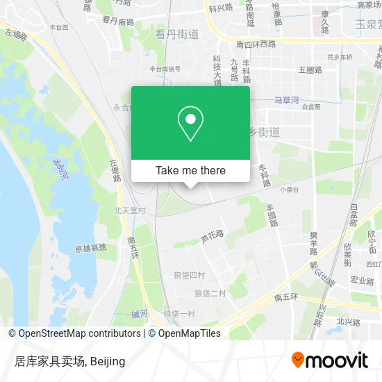 居库家具卖场 map