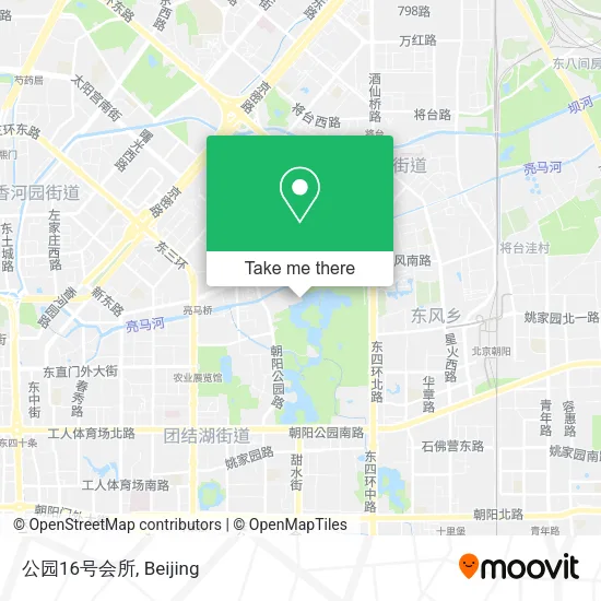 公园16号会所 map