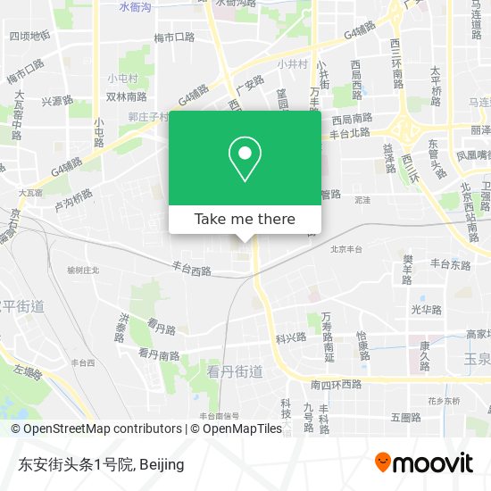 东安街头条1号院 map