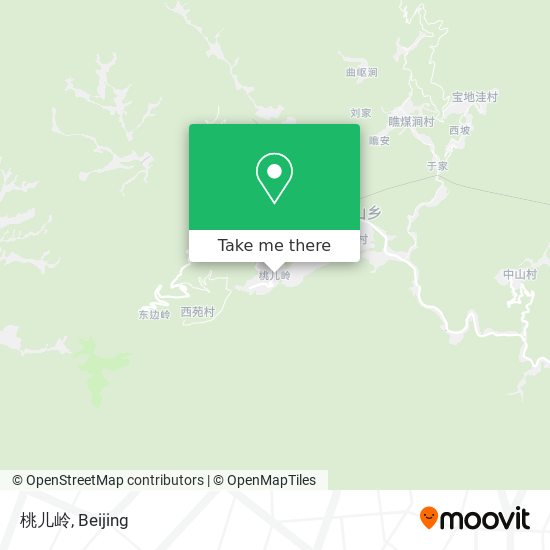 桃儿岭 map