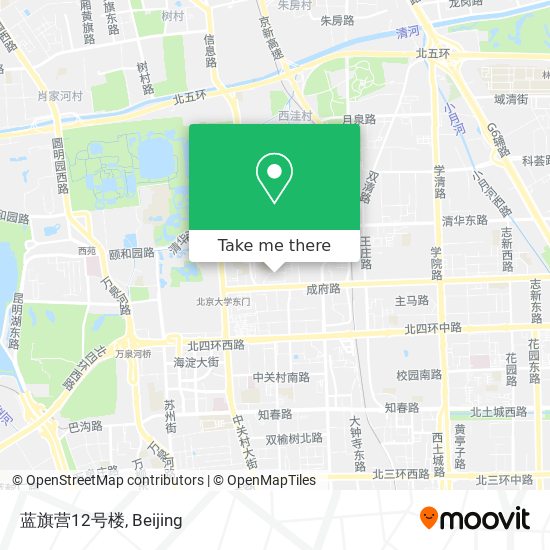 蓝旗营12号楼 map