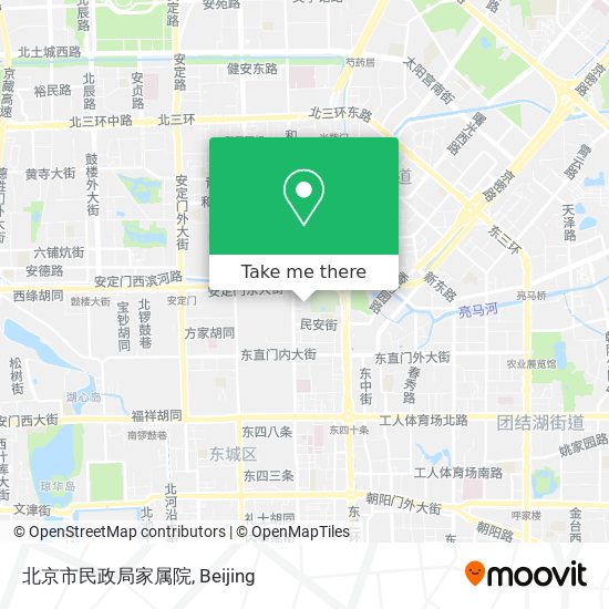 北京市民政局家属院 map