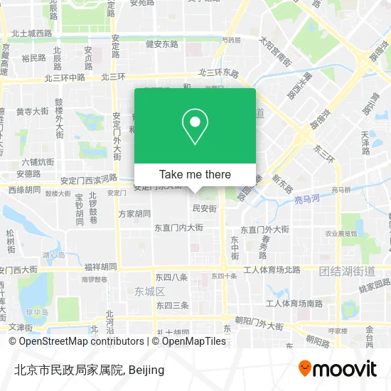 北京市民政局家属院 map