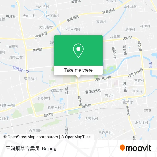 三河烟草专卖局 map