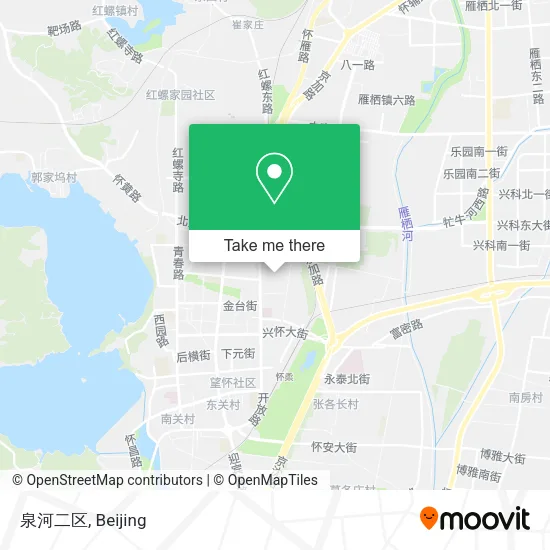 泉河二区 map