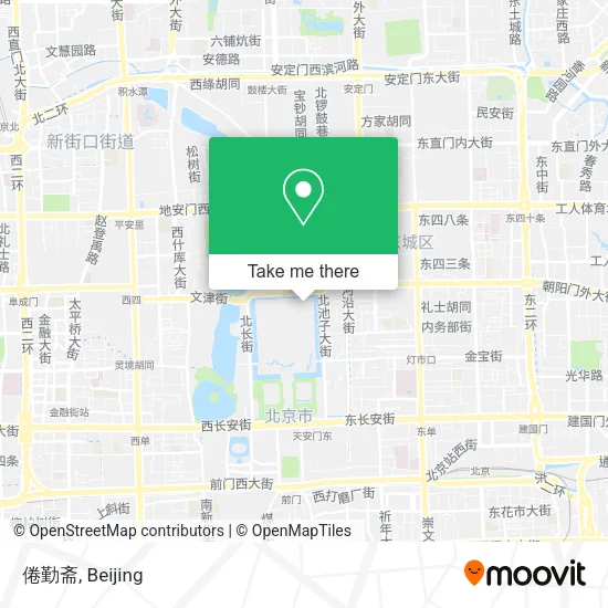 倦勤斋 map