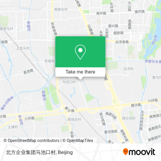 北方企业集团马池口村 map