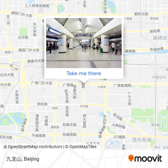 九龙山 map