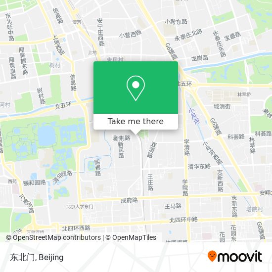 东北门 map