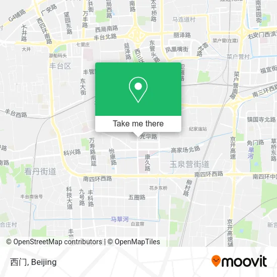 西门 map