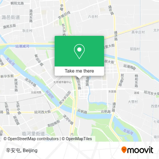辛安屯 map