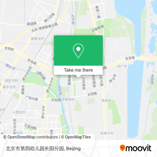 北京市第四幼儿园长阳分园 map