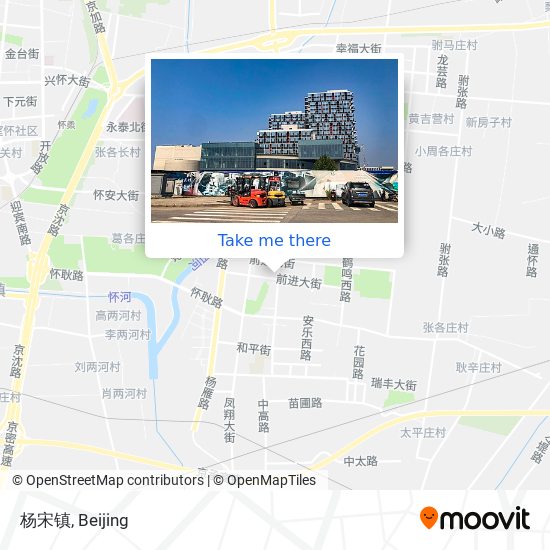 杨宋镇 map