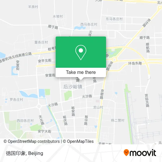 德国印象 map