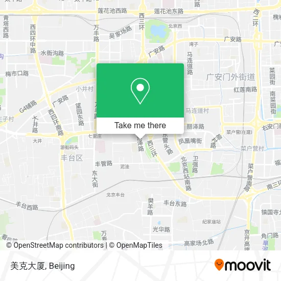 美克大厦 map