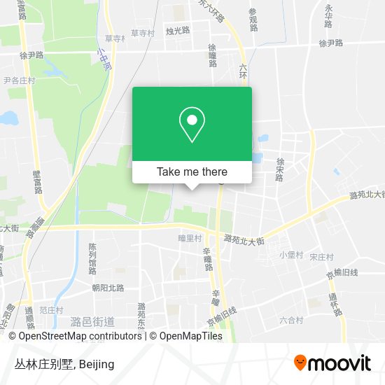 丛林庄别墅 map