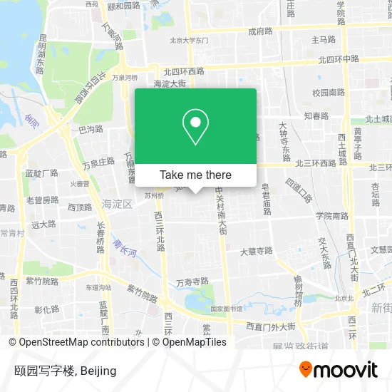 颐园写字楼 map
