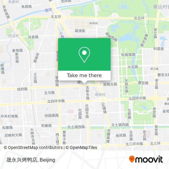 晟永兴烤鸭店 map