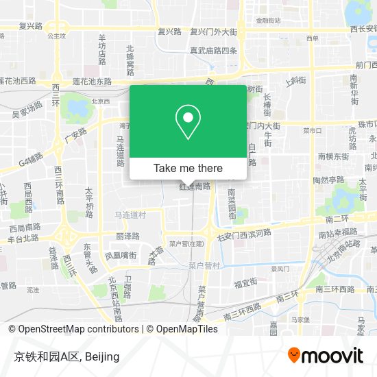 京铁和园A区 map