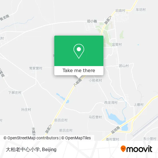 大柏老中心小学 map