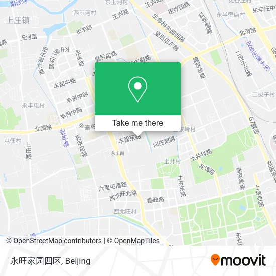 永旺家园四区 map