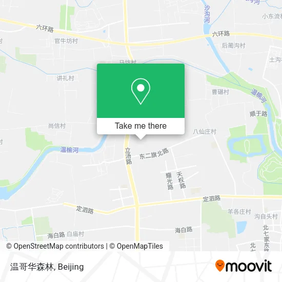 温哥华森林 map