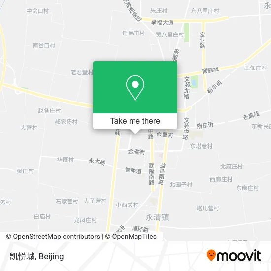 凯悦城 map