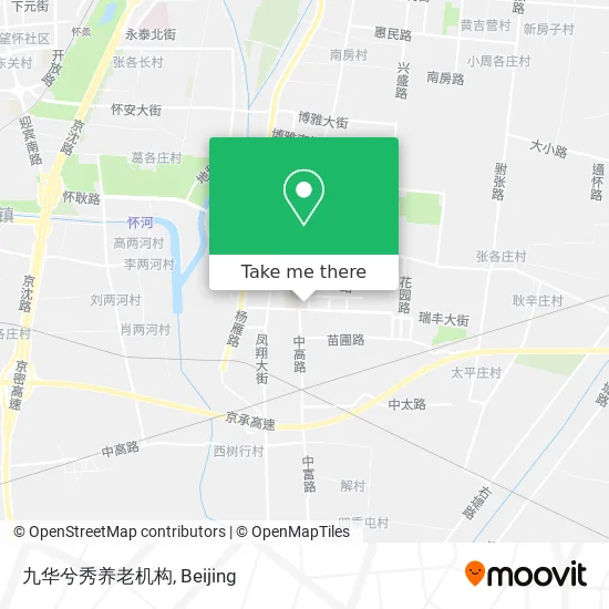 九华兮秀养老机构 map
