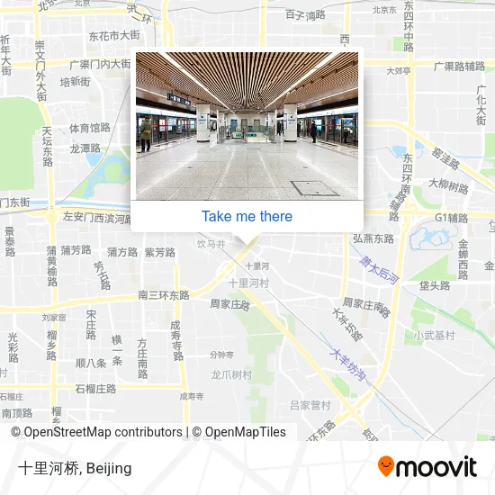 十里河桥 map