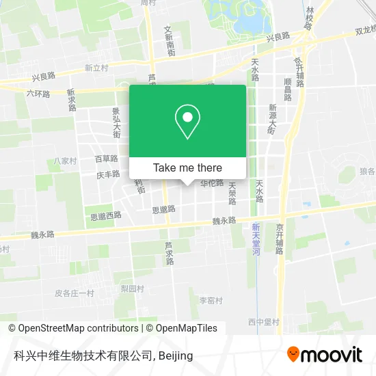 科兴中维生物技术有限公司 map