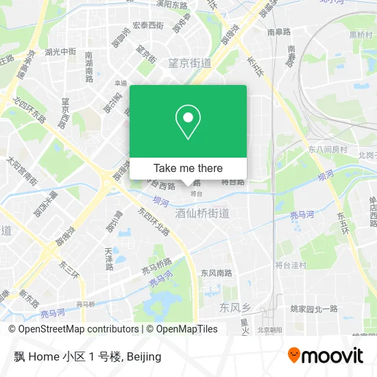 飘 Home 小区 1 号楼 map