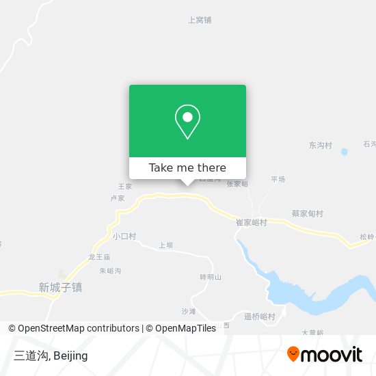 三道沟 map