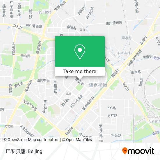 巴黎贝甜 map