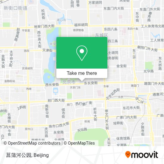 菖蒲河公园 map