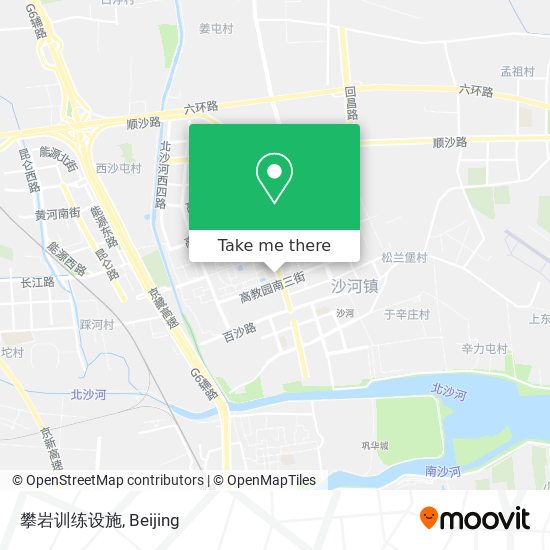 攀岩训练设施 map