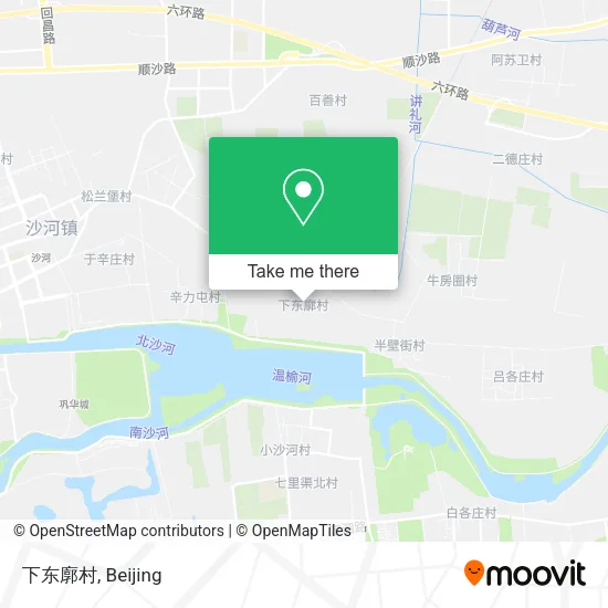 下东廓村 map