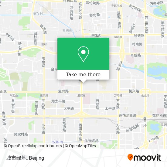 城市绿地 map