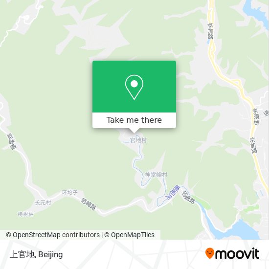 上官地 map
