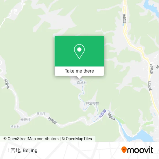 上官地 map