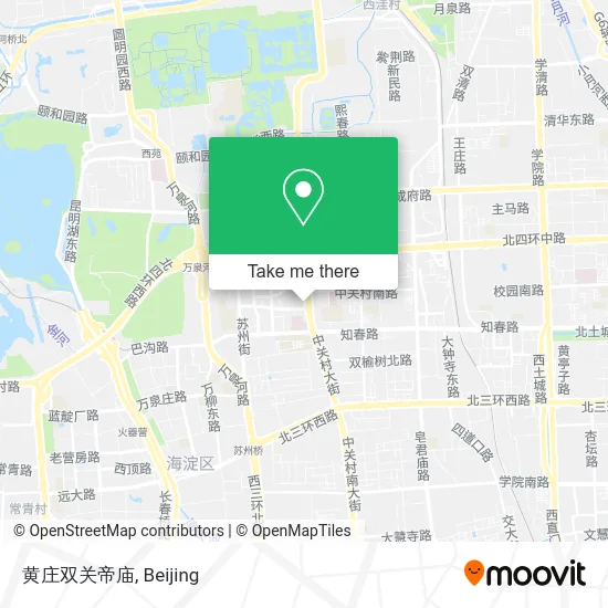 黄庄双关帝庙 map