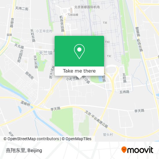 燕翔东里 map