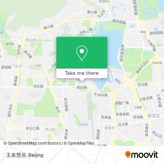 玉泉慧谷 map