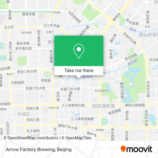 Arrow Factory Brewing map
