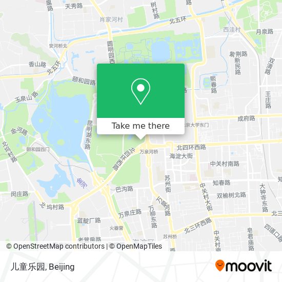 儿童乐园 map