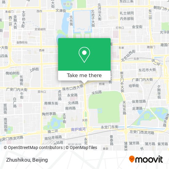 Zhushikou map