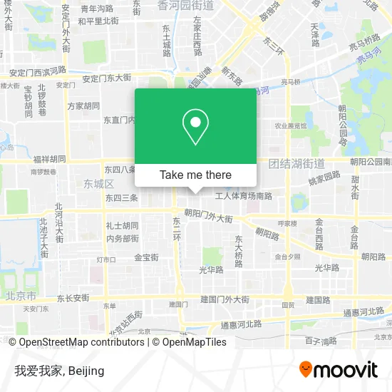 我爱我家 map