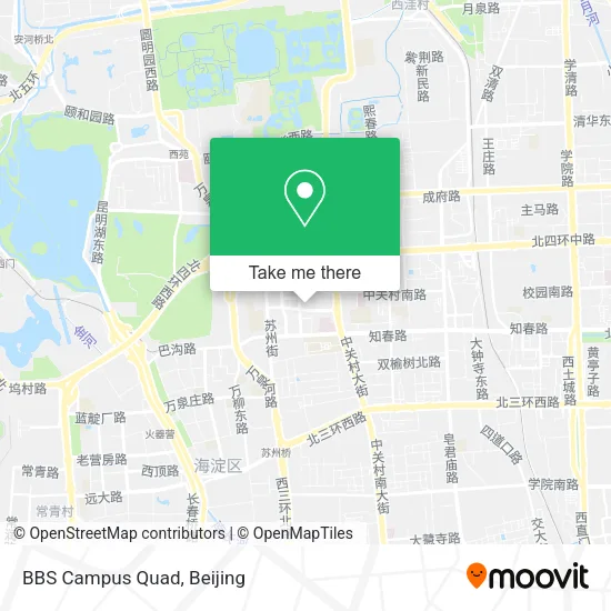 BBS Campus Quad map