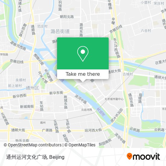 通州运河文化广场 map
