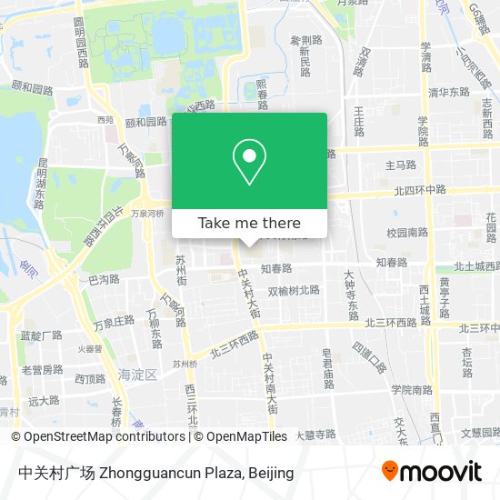 中关村广场 Zhongguancun Plaza map