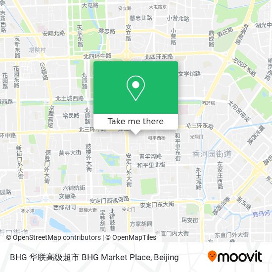 BHG 华联高级超市 BHG Market Place map